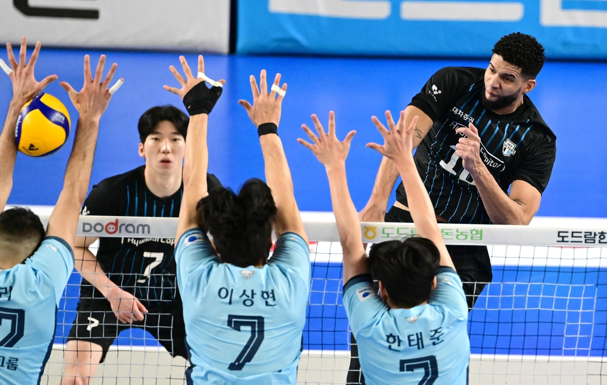 '쿠바 특급' 레오와 실바의 괴력…불꽃 화력으로 공격의 중심