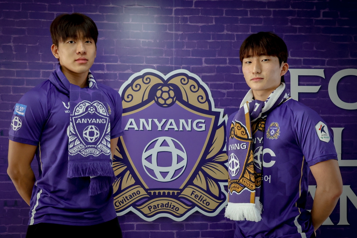 K리그1 FC안양, 대학 신인 김지훈·장정우 영입