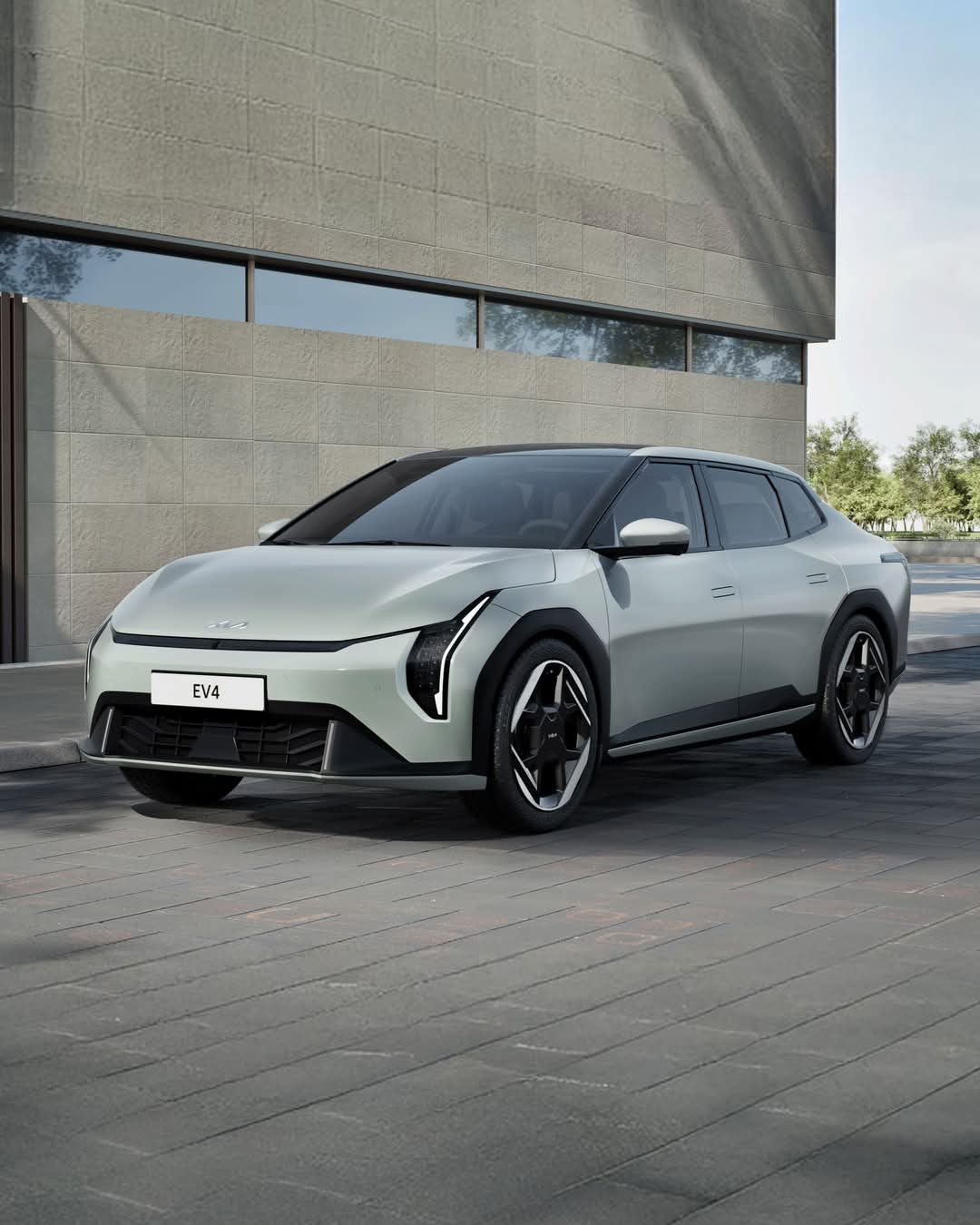 KIA, EV4 디자인 공개