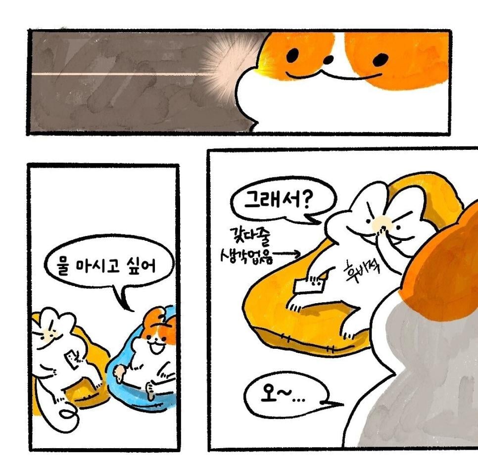 풋크림 바르는. manhwa