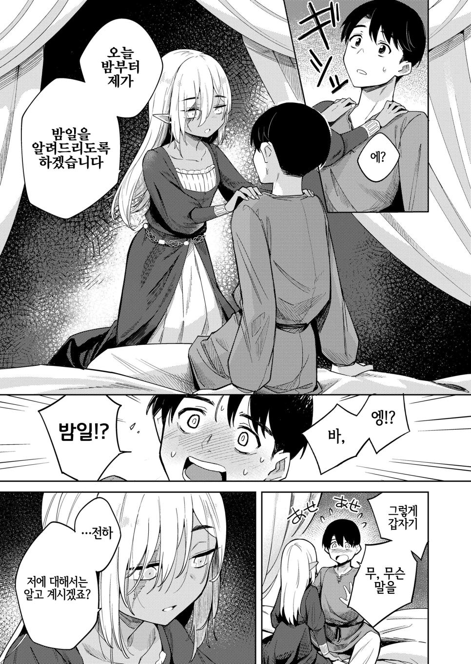 검술 실력이 뛰어난 엘프를 주운 만화.manhwa