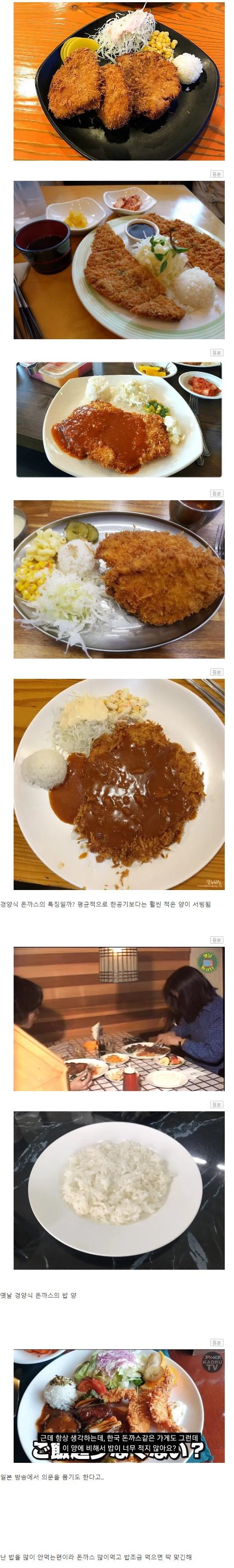 언젠가부터 이상해진 한국의 일부 돈까스...jpg