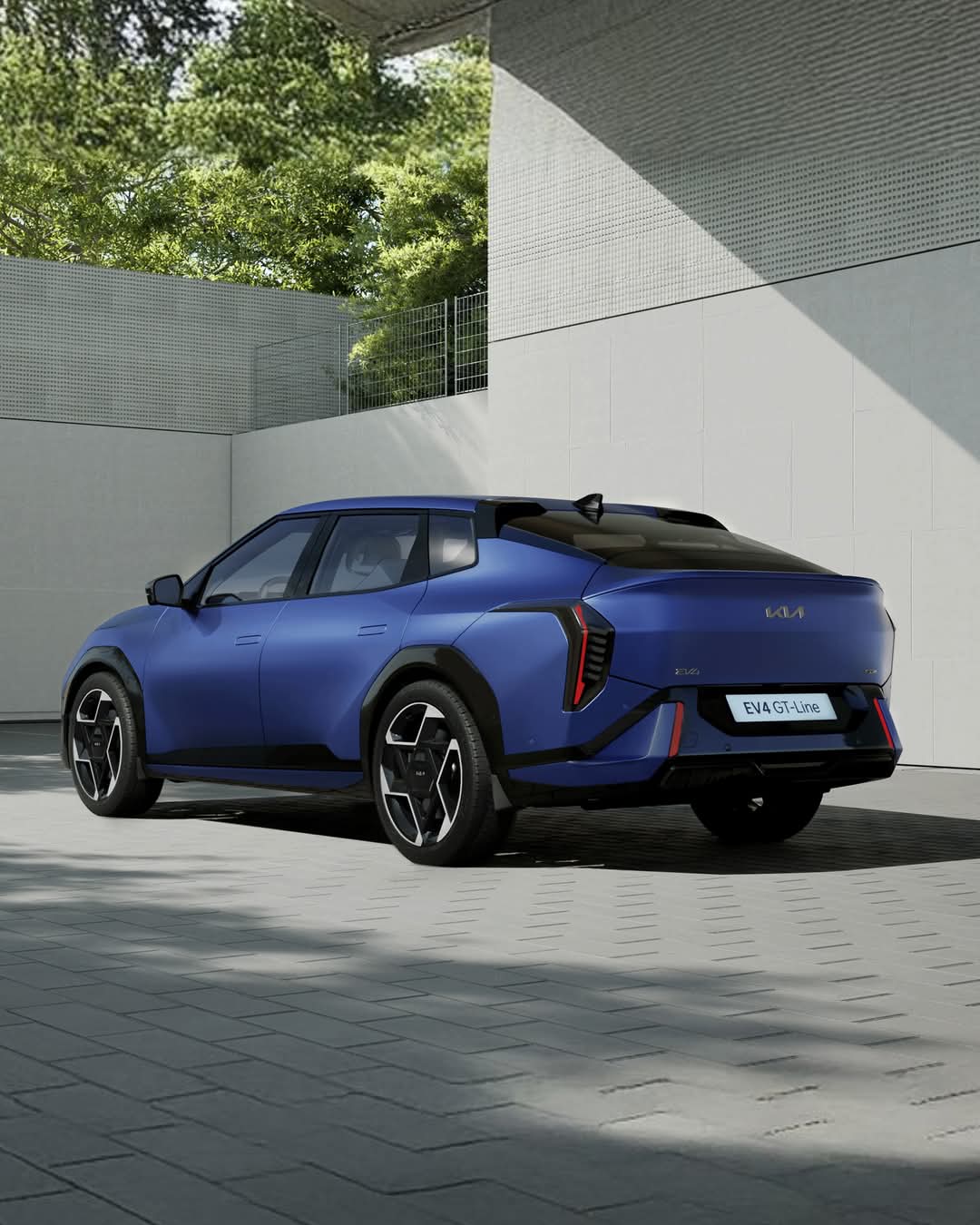 KIA, EV4 디자인 공개