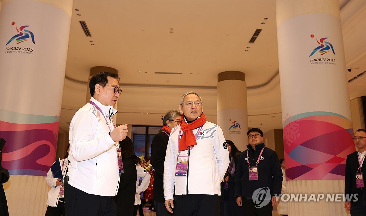 [아시안게임] 유인촌 문체부 장관, 정부 대표로 개회식 참석