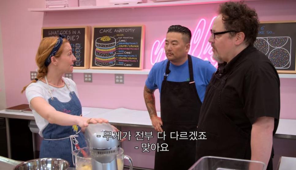 깨어있는 유명 미국 여성 제빵사