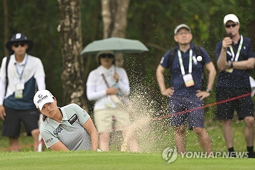 고진영, 혼다 LPGA 타일랜드 첫날 5언더파 '공동 4위'