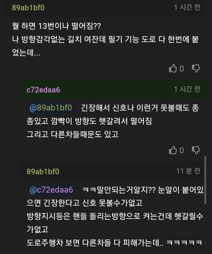 이번에는 면허시험 붙고 싶다는 사람+후기