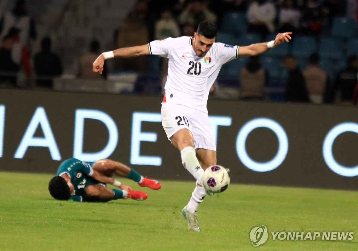 이라크, 팔레스타인에 충격 역전패…B조 1위 한국과 승점 4차
