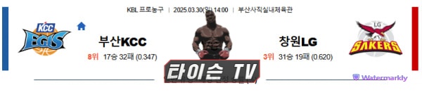 3월 30일 [KBL] 국내프로농구 스포츠분석