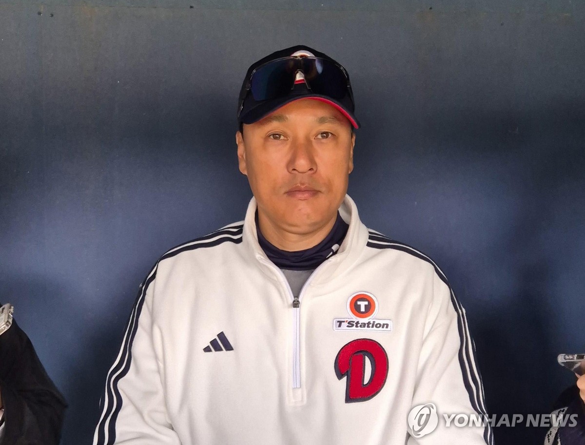 이승엽 두산 감독 5선발은 김유성…개막 라인업도 확정