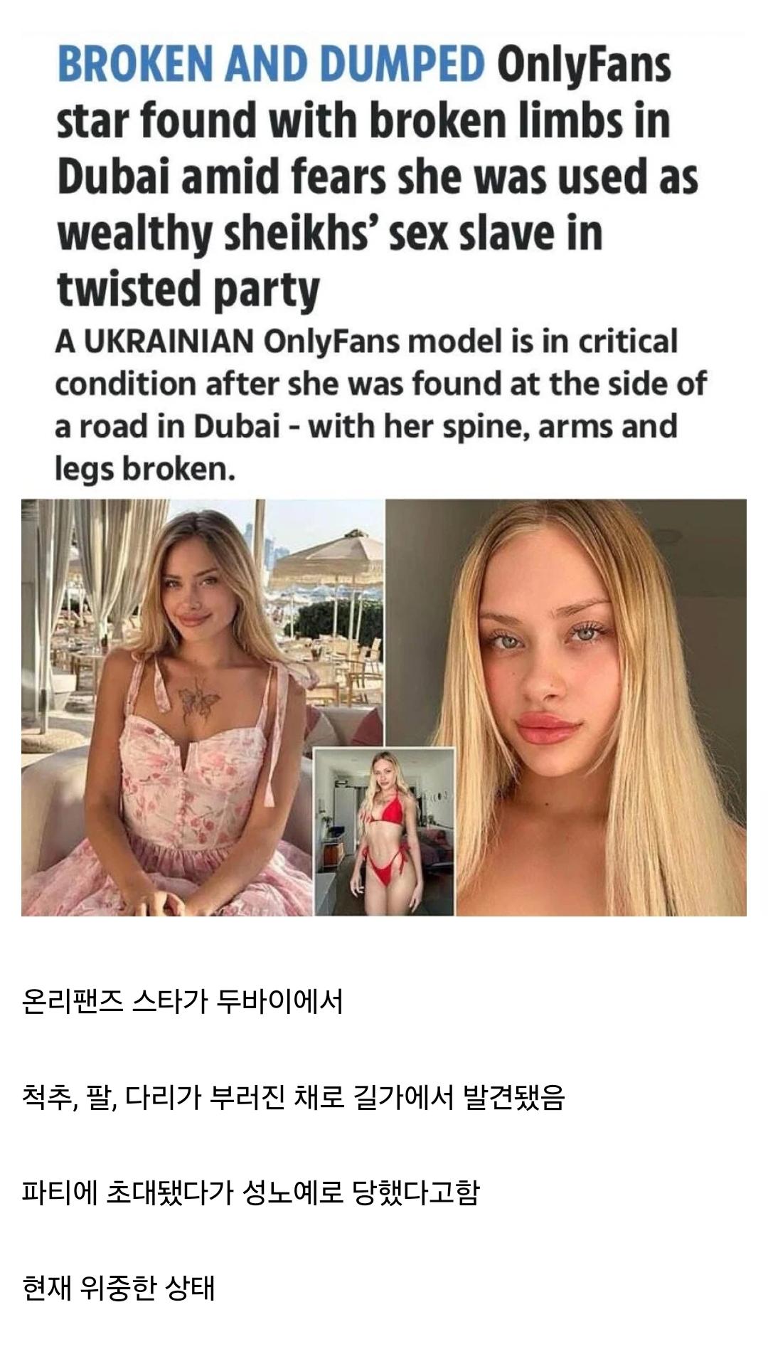 온리팬즈 스타 범죄
