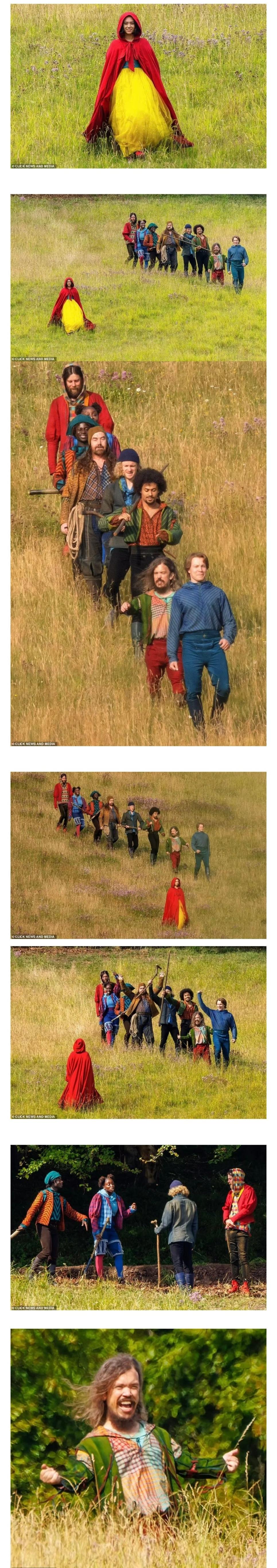 공개된 디즈니 백설공주 촬영 장면.jpg