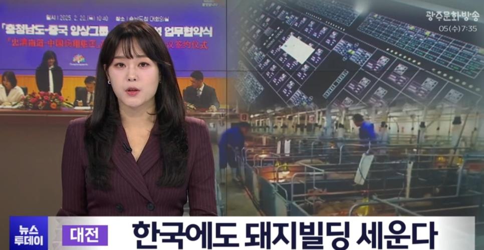 충남 '돼지빌딩' 추진...동물단체 반발