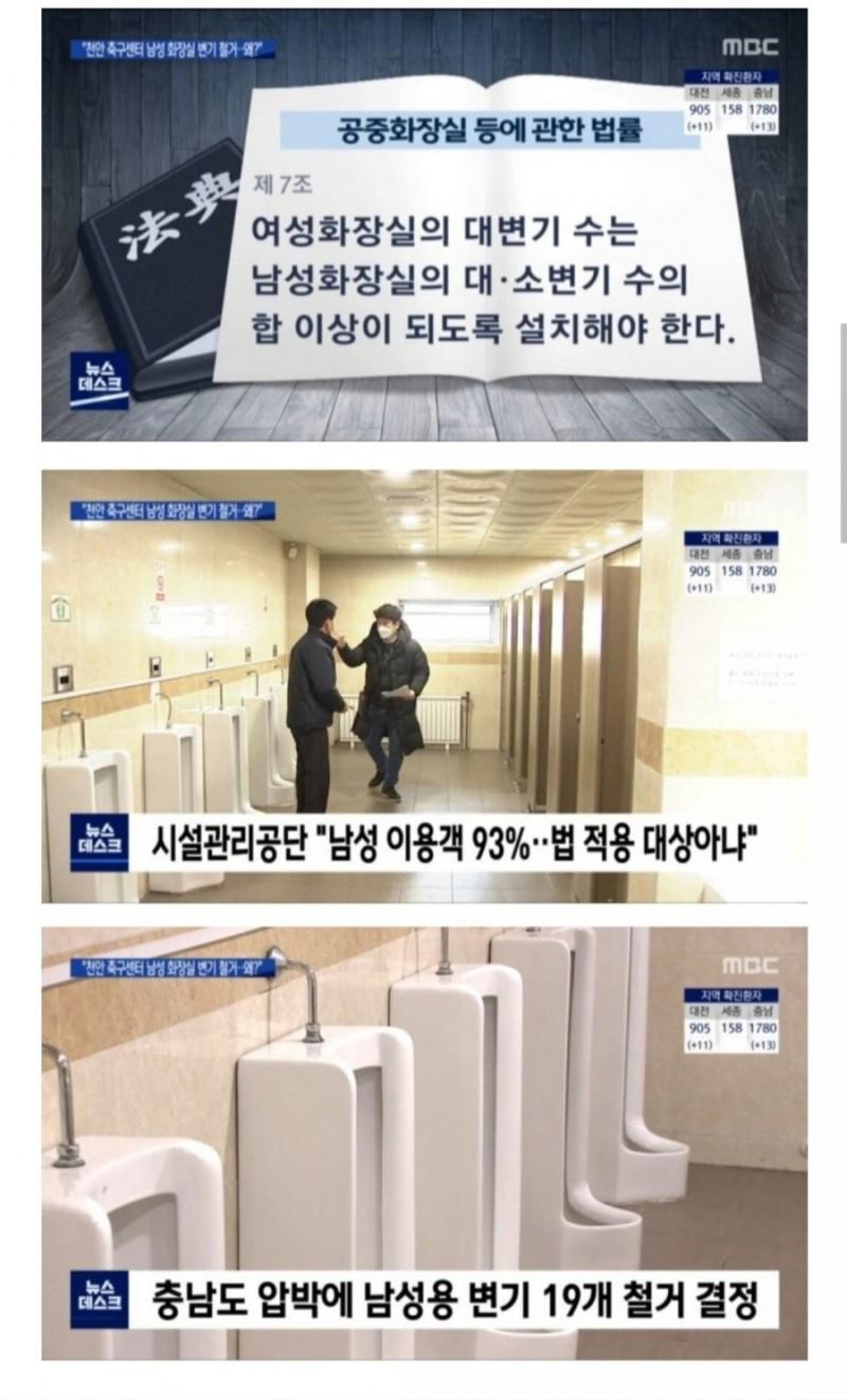 남여 변기 평등 레전드