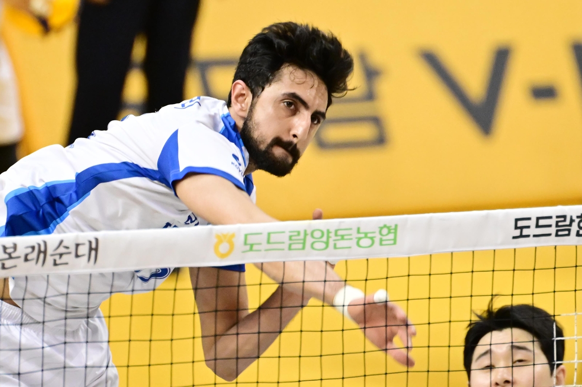 삼성화재 파즐리 부상 심하지 않아…한전과 경기 출전은 불투명