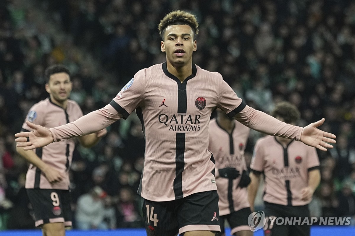 '이강인 부상 결장' PSG, 생테티엔 6-1 대파…우승 '초읽기'