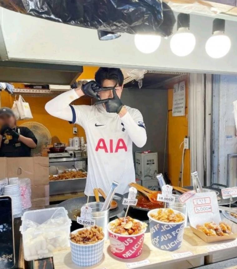 제주동문시장 닭강정가게 짭흥민