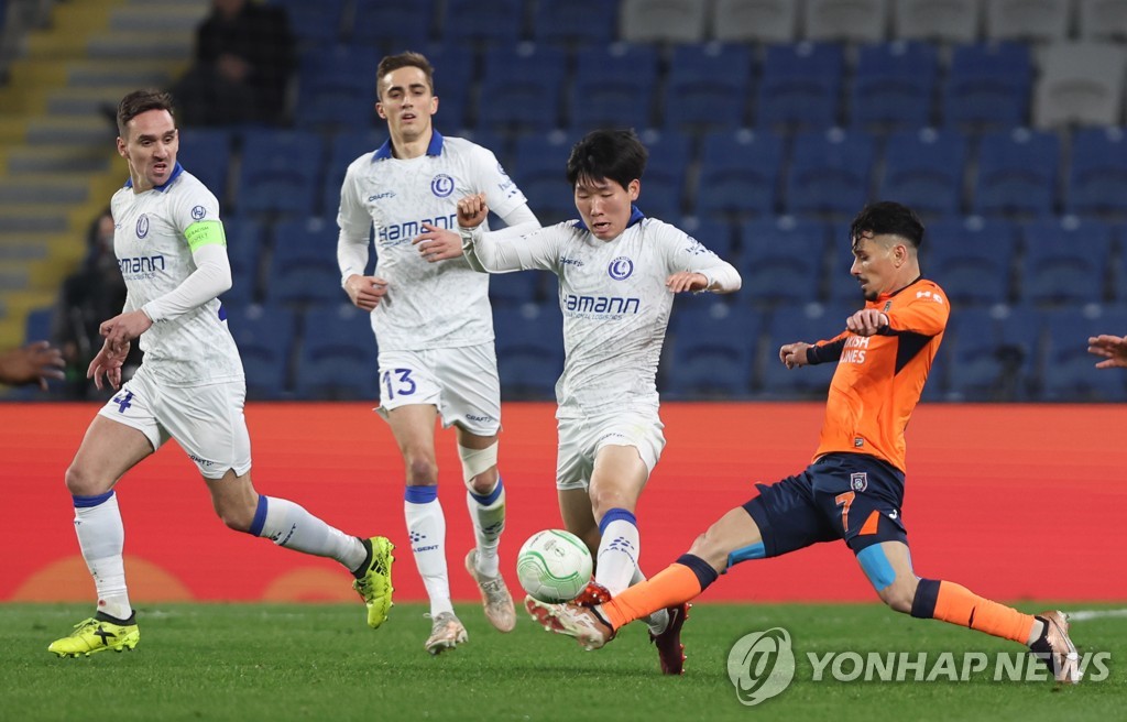 '홍현석 도움' 헨트, 바샥셰히르 4-1 완파…UECL 8강 진출