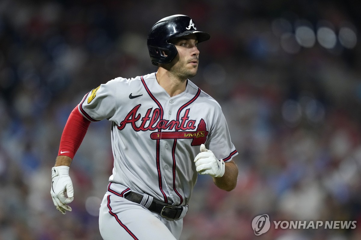 맷 올슨, MLB 애틀랜타 소속 최다 홈런 타이…51호포