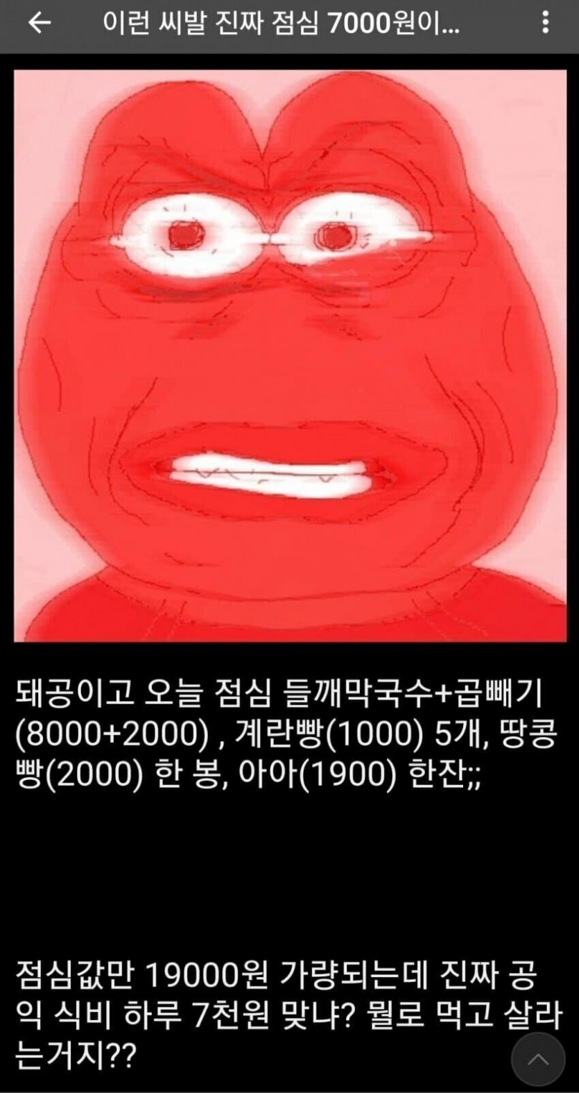 점심값 19000원 쓰는 공익.jpg