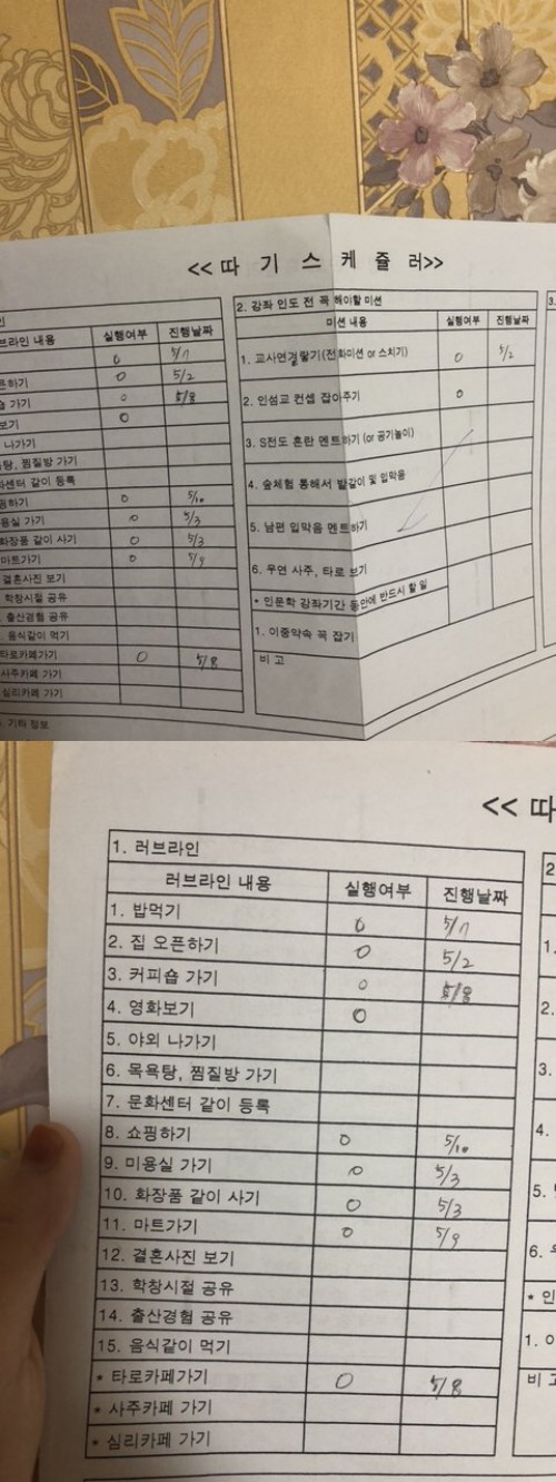 신천지 친해지기 메뉴얼.