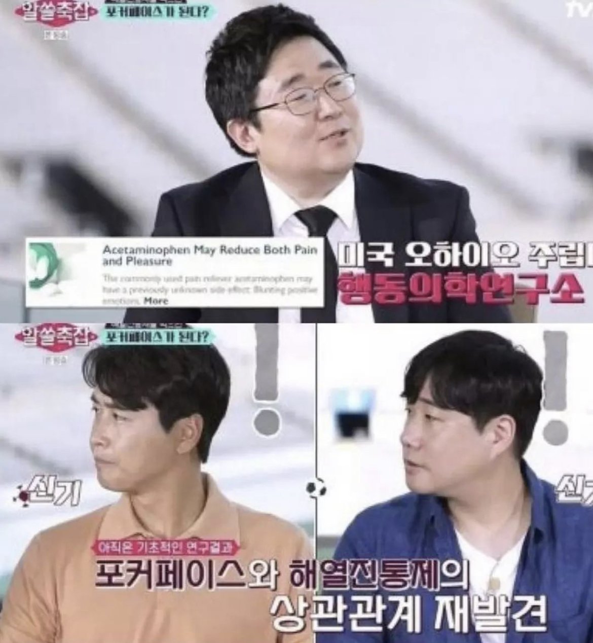 펨붕이들은 못느끼는 타이레놀의 부가적 효과