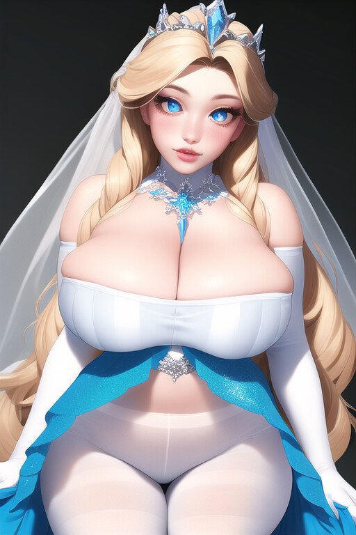 ㅇㅎ) AI야 치마 속 다 보이는 웨딩거유녀 그려줘