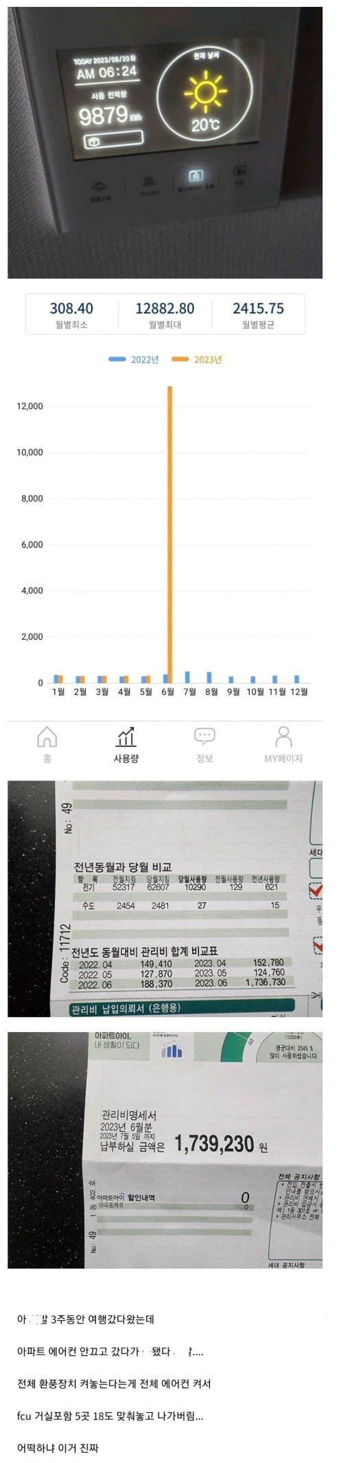 에어컨 켜놓고 3주동안 여행 다녀옴.jpg