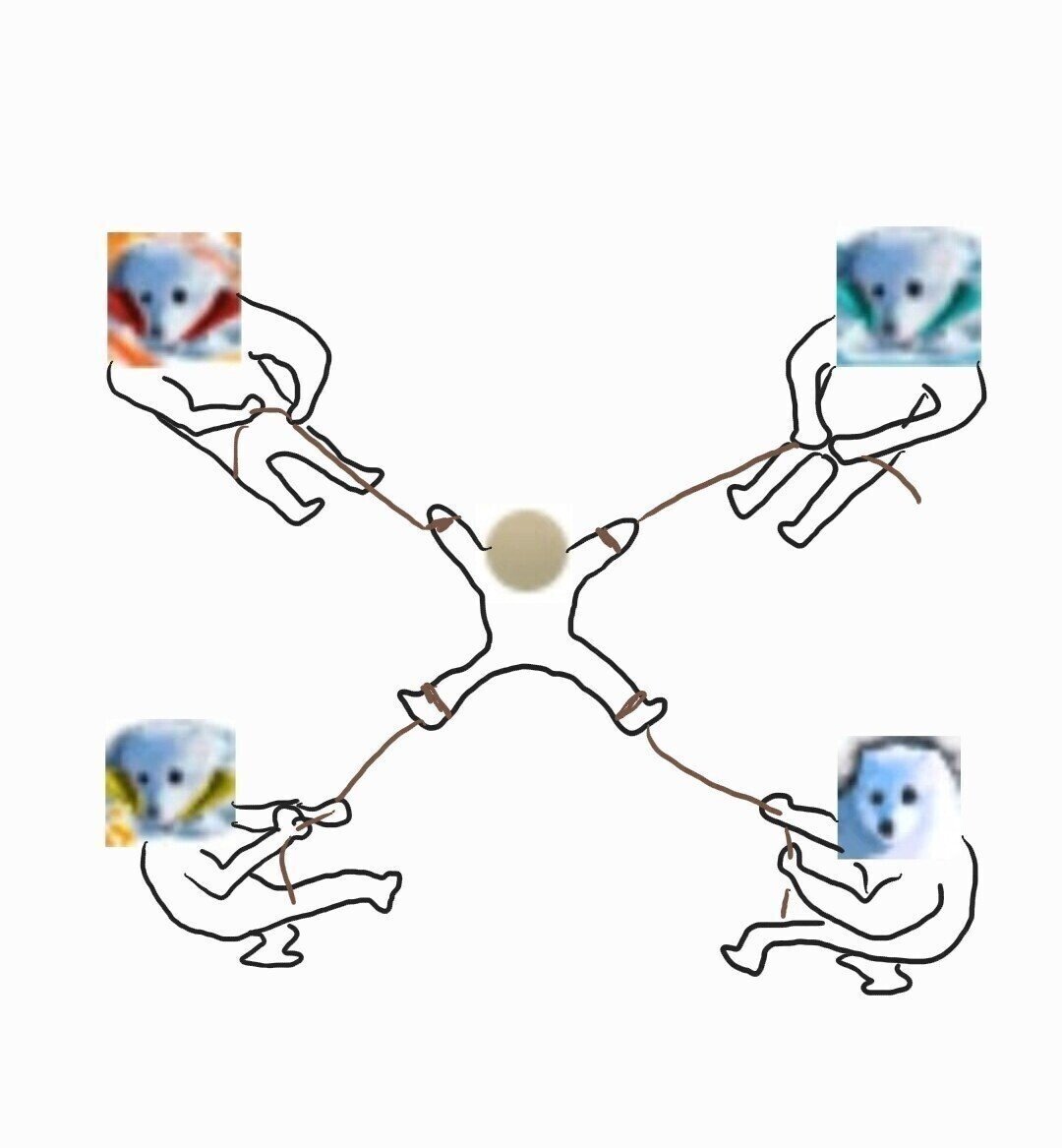 ???: "알등이를 저 놈의 몸을 갈라라!!!"