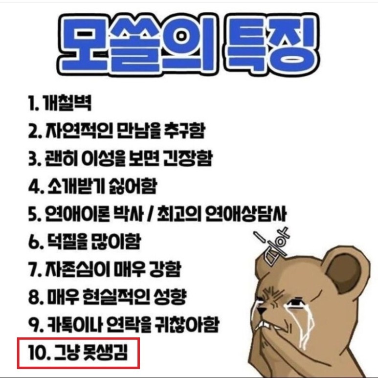 모쏠의 특징