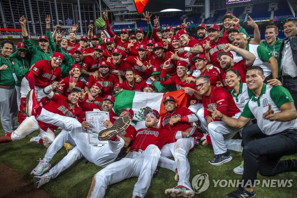 [WBC] 멕시코, 푸에르토리코 꺾고 사상 첫 4강 진출…일본과 맞대결