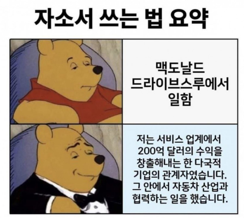 자소서 쓰는법 요약