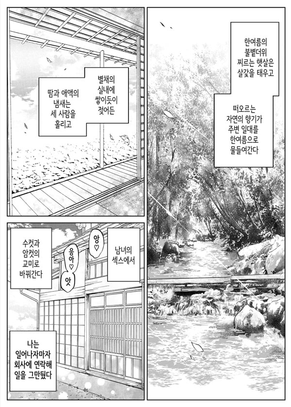 여름의 재시작 2 -시골과 별채와 미인자매-하