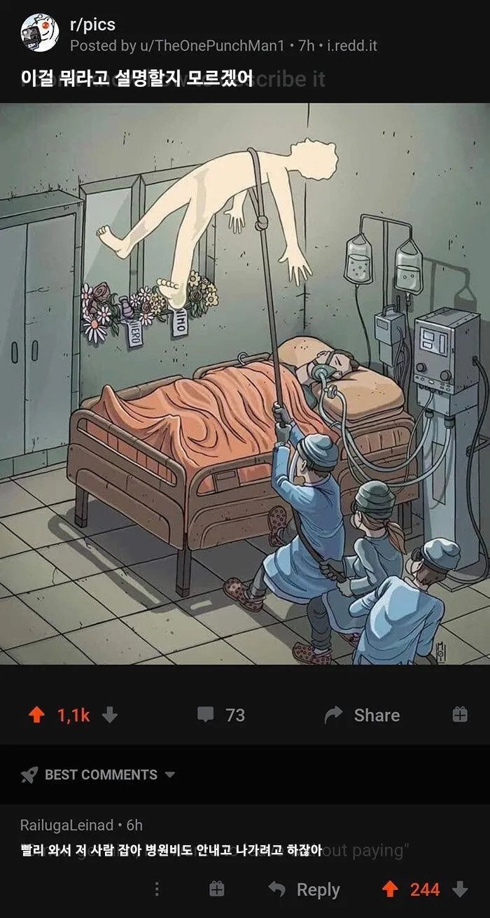 절대 환자를 잃을 수 없다는 의료진
