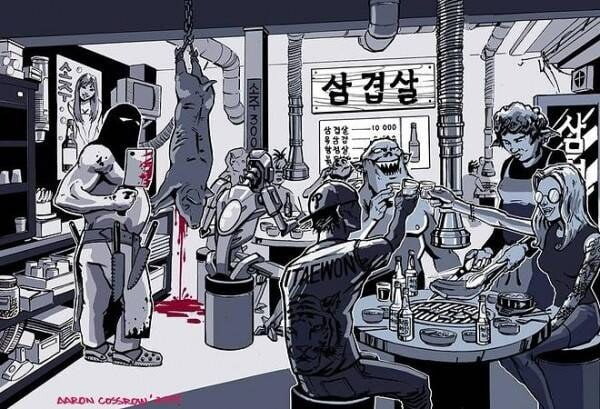 한국 다녀간 미국 작가의 이태원 묘사