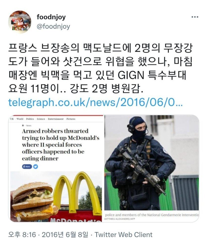 머피의 법칙 레전드.GIGN