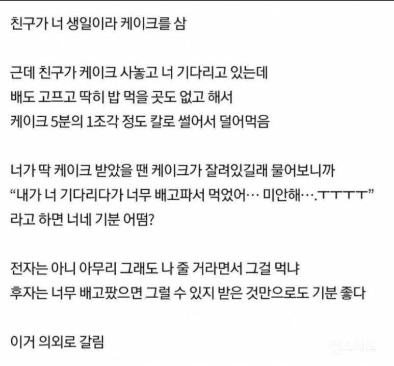 현재 트위터에서 논란 중인 주제