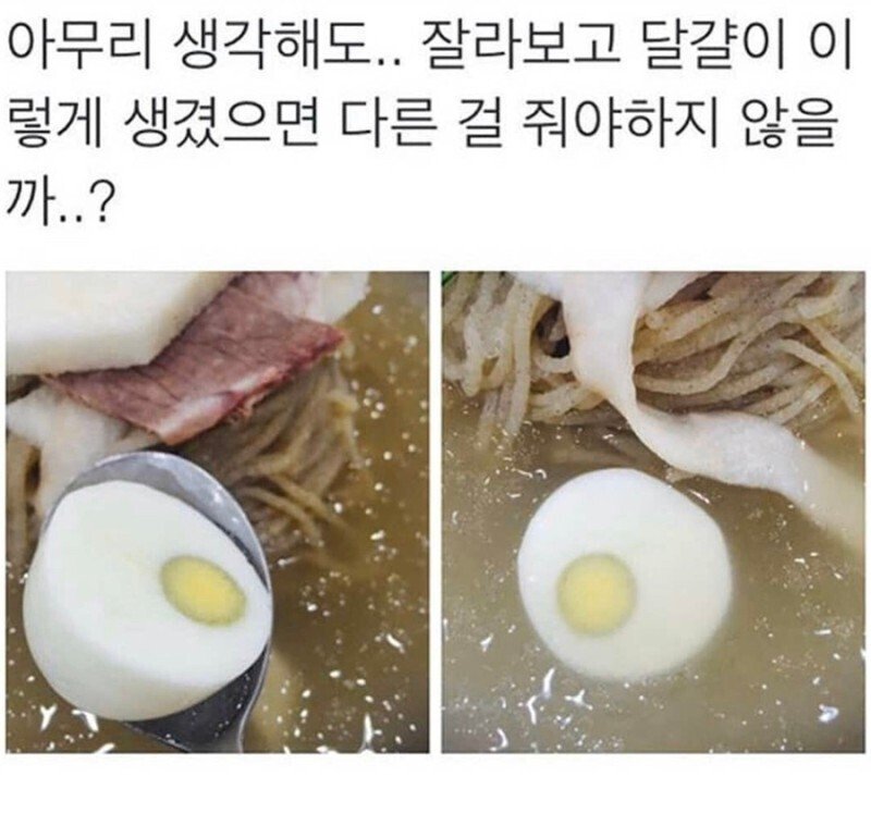 냉면집 달걀 논란..jpg