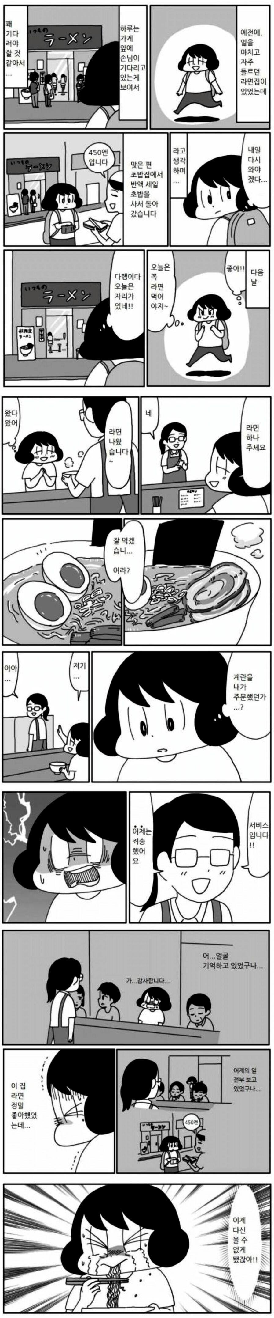 단골가게에 안 가게 된 이유.manhwa