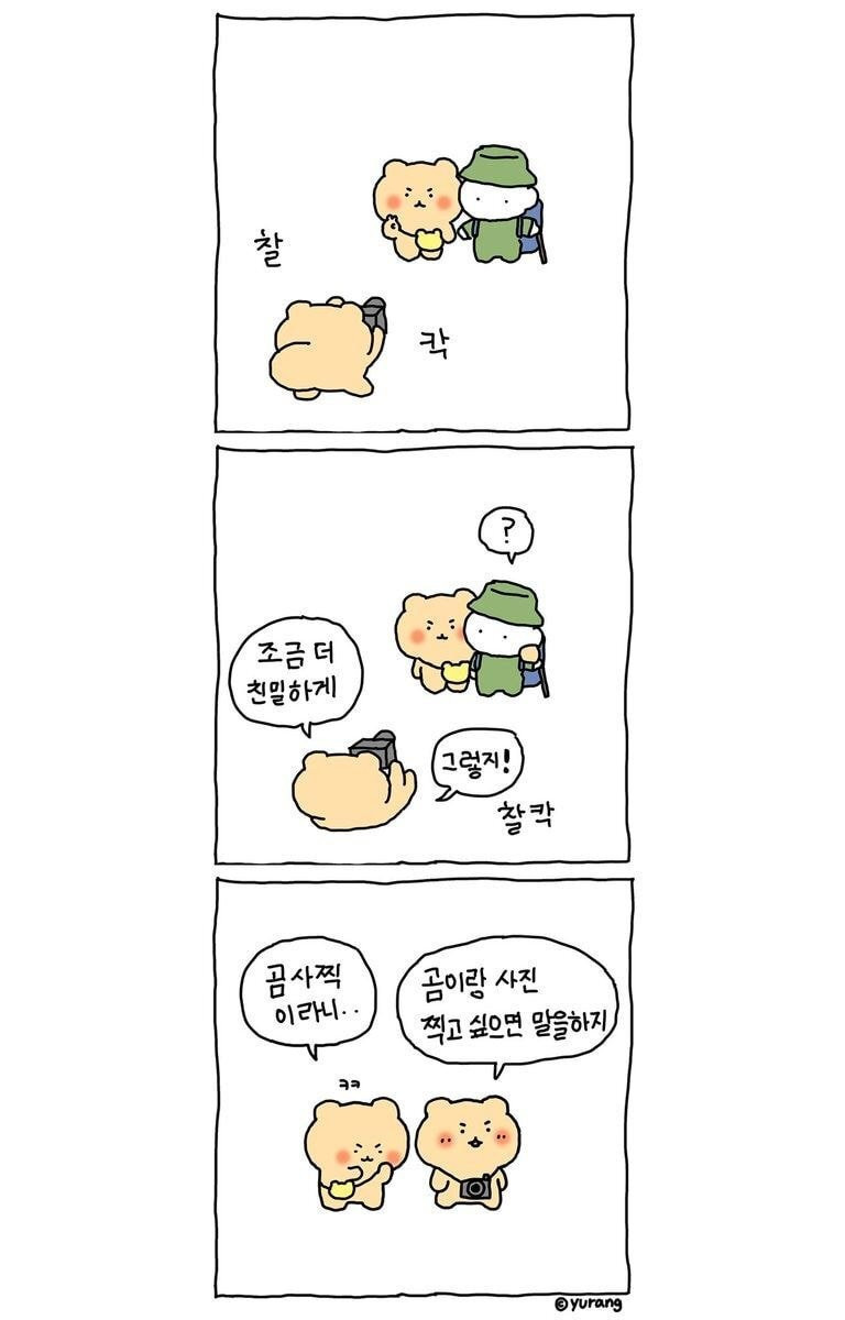 곰은 사람을 찢어.manhwa