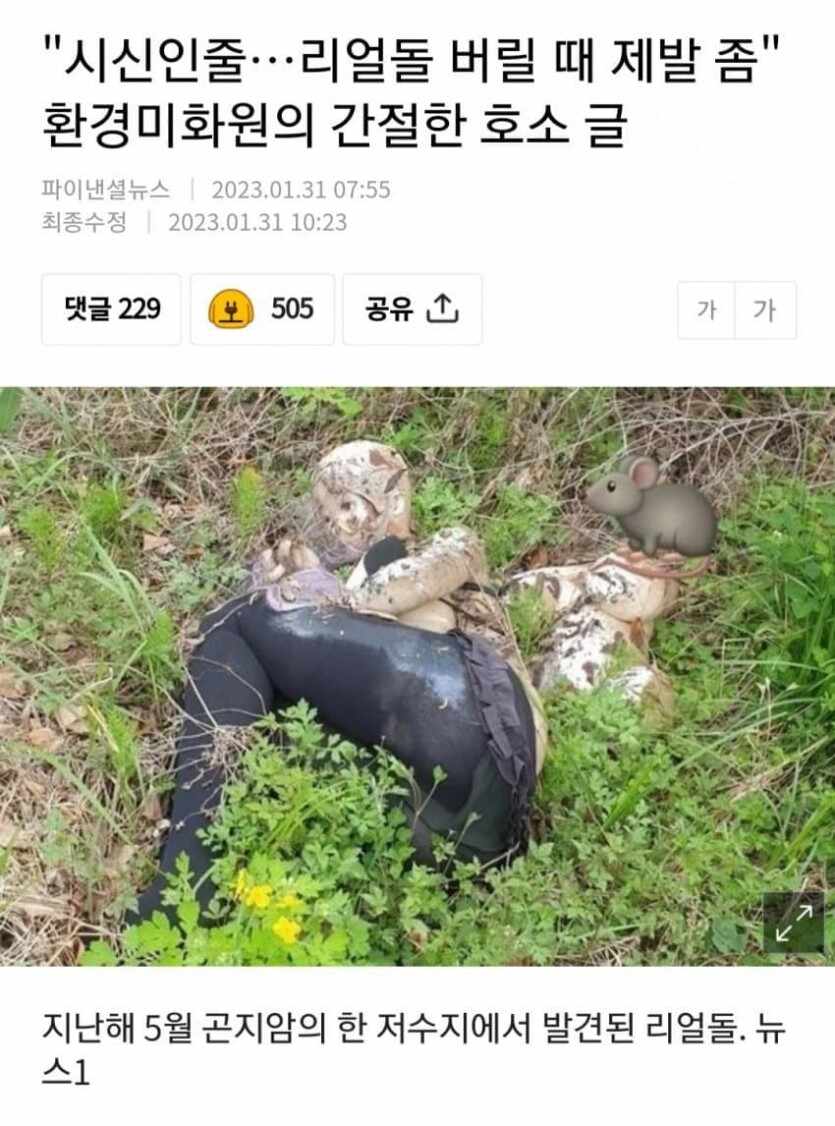 리얼돌의 진짜 문제점 발견