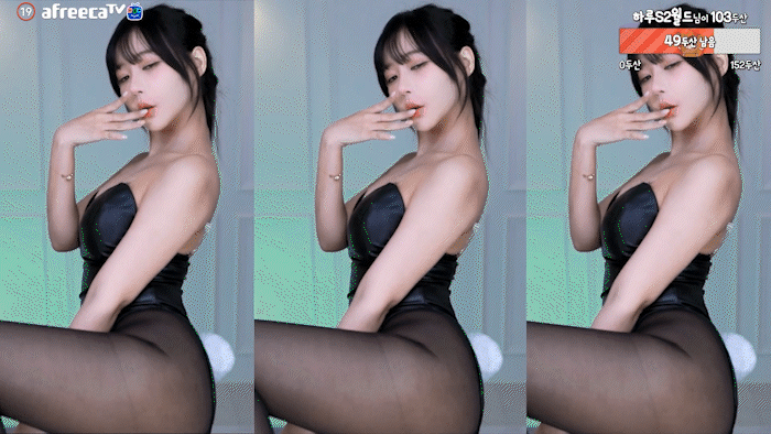 하루좌 검스 바니걸 ㄹㅇ 잘어울리네
