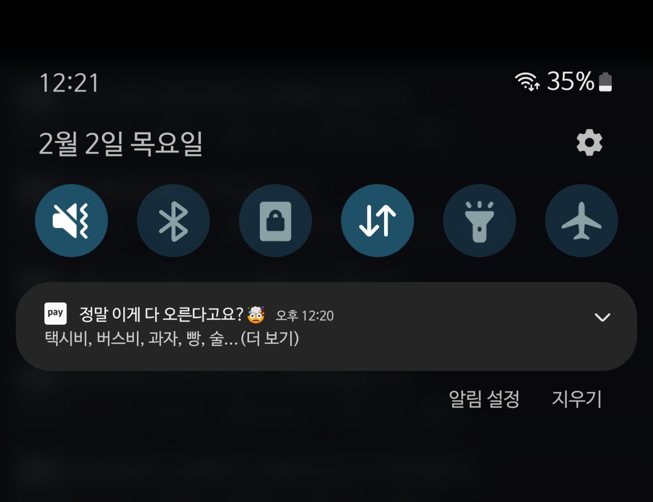 실시간 카카오페이 알림 근황 뭐임 ㅋㅋㅋㅋㅋ