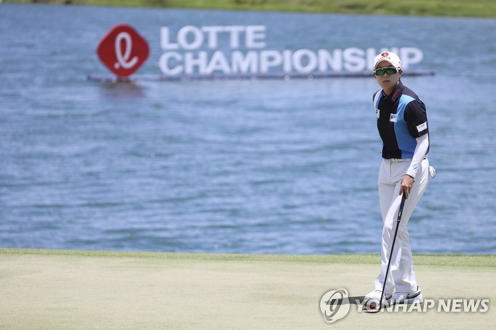 김효주, LPGA 투어 롯데 챔피언십 2연패 청신호…첫날 선두권