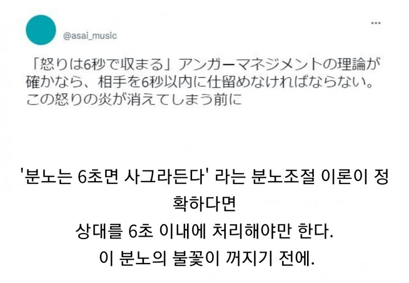 분노조절 이론