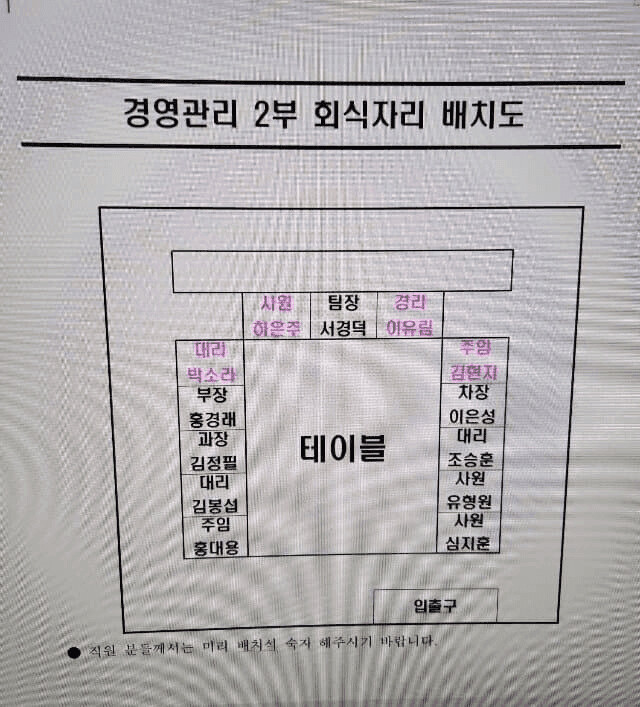 좋소 회식 레전드