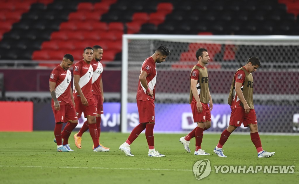 페루 축구대표팀 선수들, 스페인서 현지 경찰과 충돌