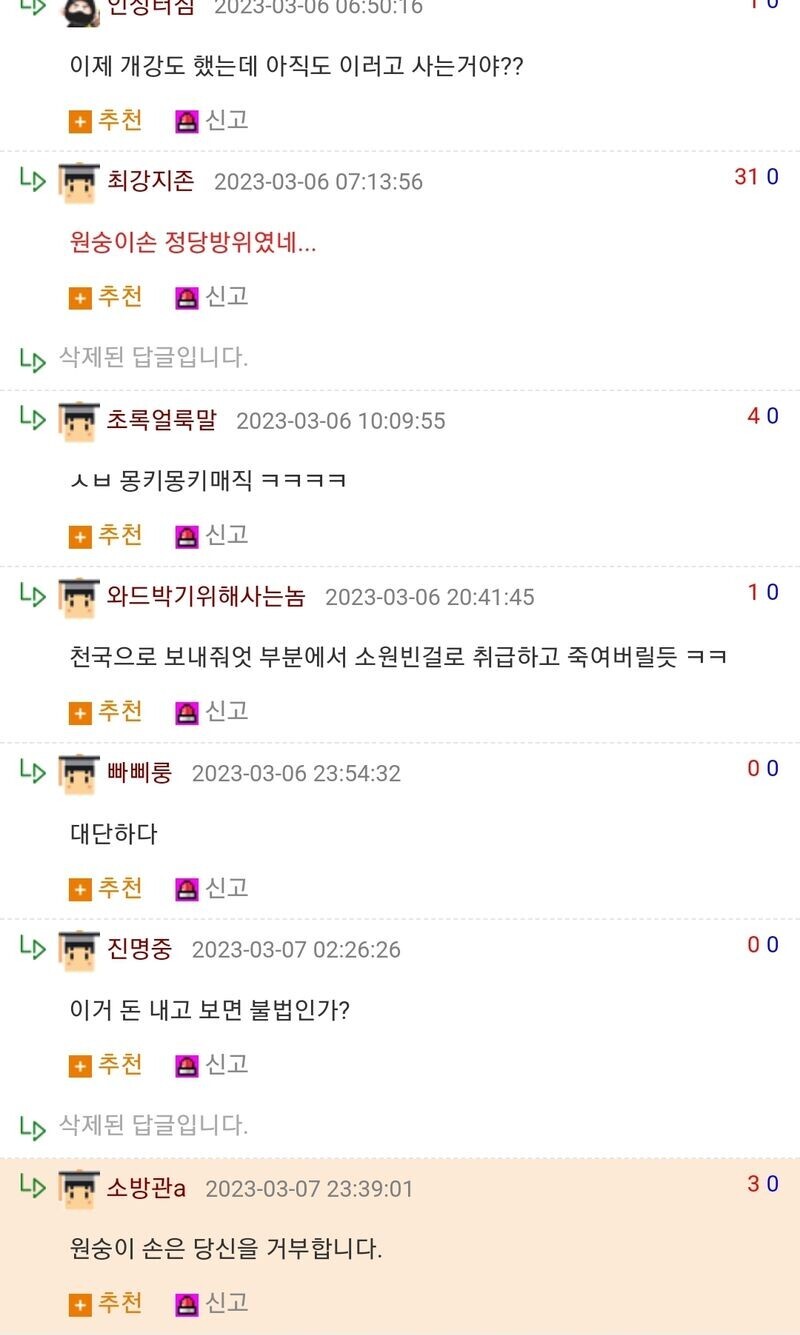 원숭이 손을 이긴 광기