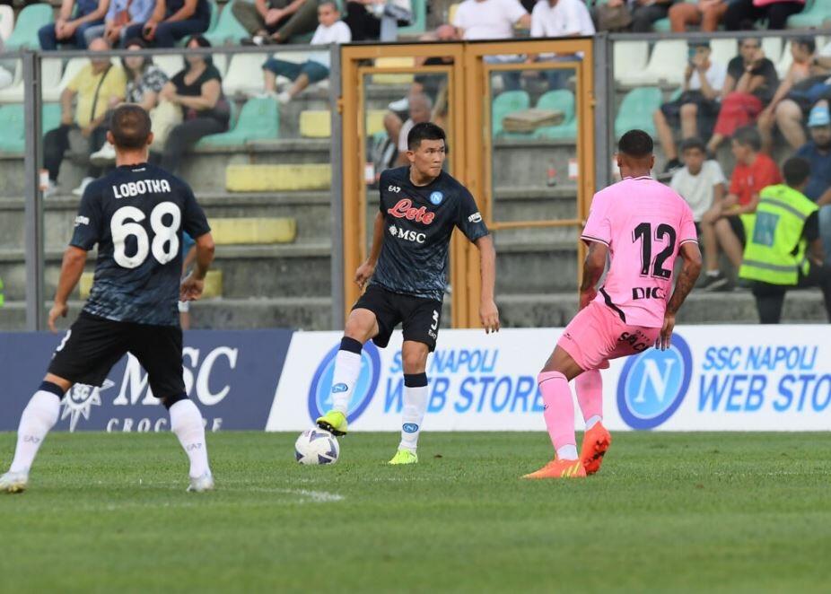 김민재, 프리시즌 3경기 연속 선발로…팀은 0-0 무승부