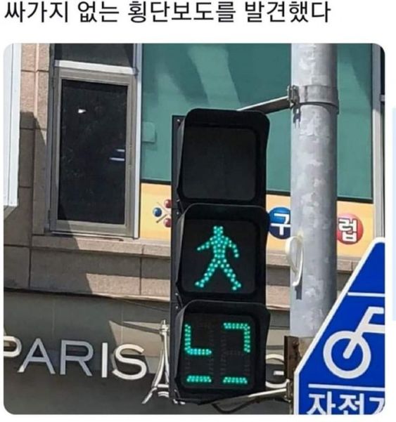 싸가지없는 신호등